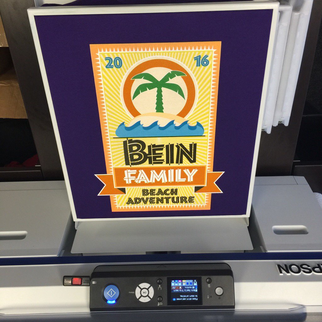 ApparelFX's tweet photo. Vibrant colors on demand. Now available at Apparel FX. #epsonf2000 #dtg https://t.co/khuS7UXgzq