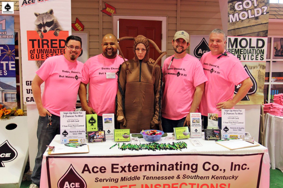 Ace Exterminating On Twitter To Say Our Time At The Southern Ace Exterminating On Twitter To Say Our Time At The Southern Women S Show Nashville Was Crazy Would Be An Understatement Southernwomensshow2016