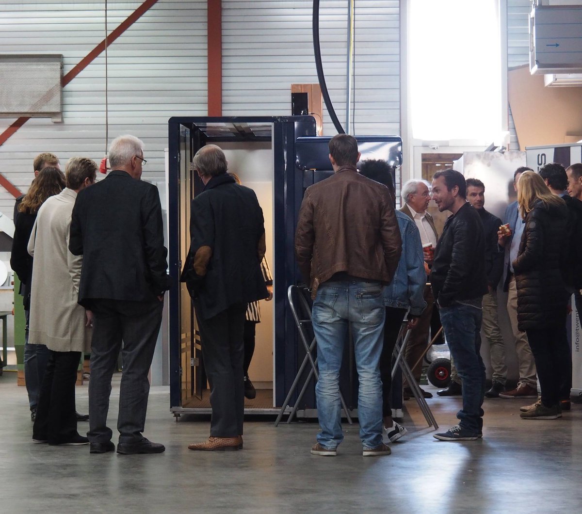 NoveFlex's tweet photo. Trots dat we er met onze Proof of Concept Woonmachine bij mochten zijn op de open-dag van https://t.co/SoVnkUd8bX. https://t.co/CpLCCKM0Nj