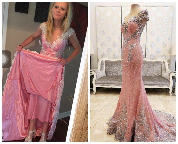 Alabama teen ordered  her dream prom  dress  ended up with 