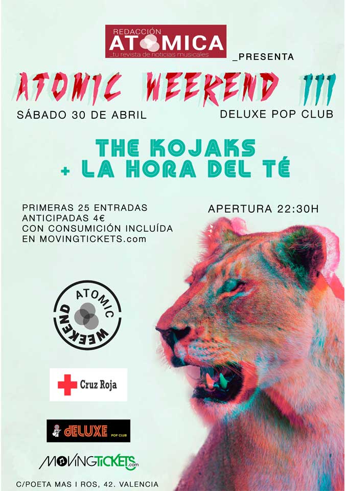 movingtickets's tweet photo. #estasemana en #Valencia (5): #AtomicWeekend III en @dELUXEpopClub Entradas ➡https://t.co/FHagbX4UQy https://t.co/nFYXg9qfdS