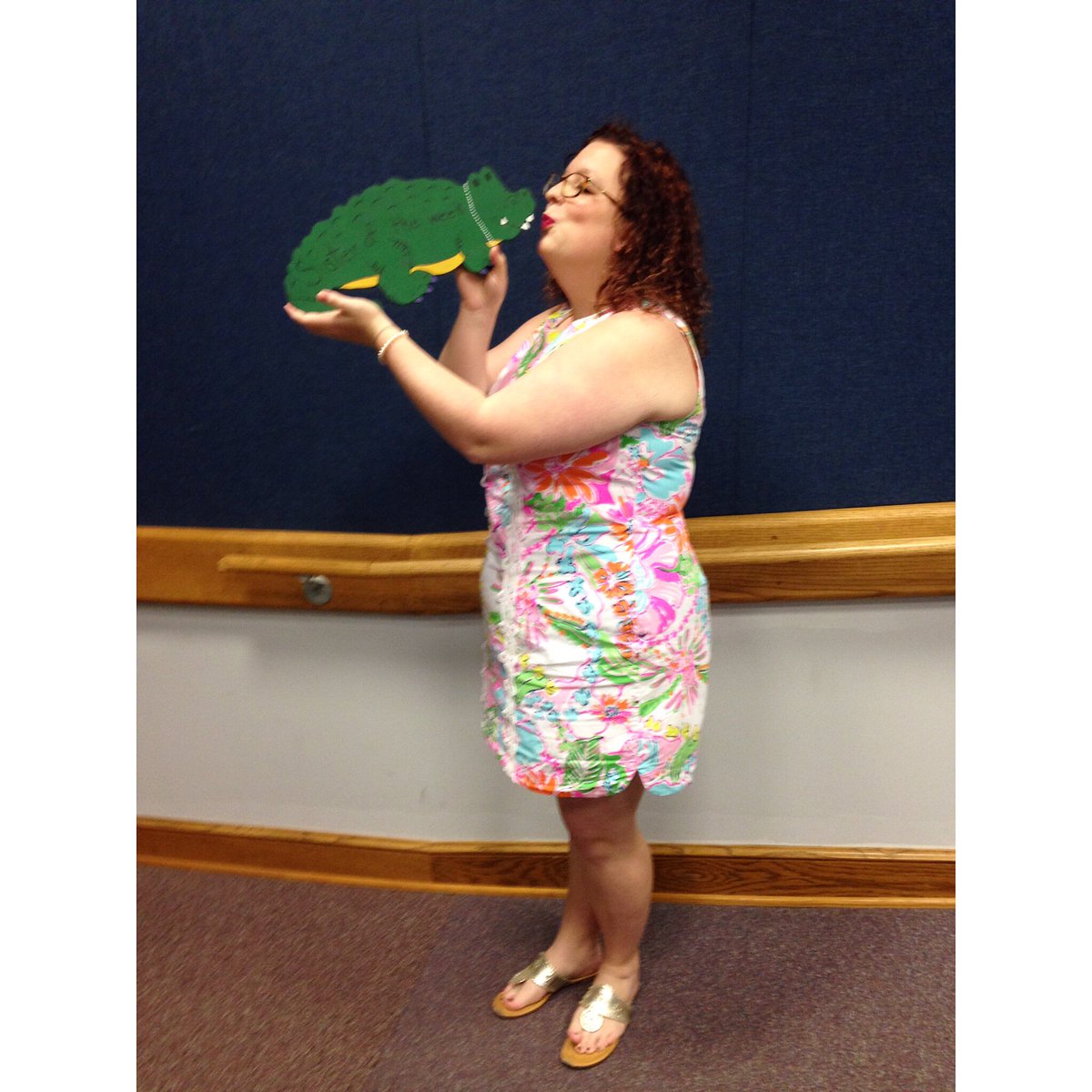 ast_longwood's tweet photo. Congrats to Annie for being our Sister of the Week 💛💚 #ΑΣΤ https://t.co/ZD6A64ujQk