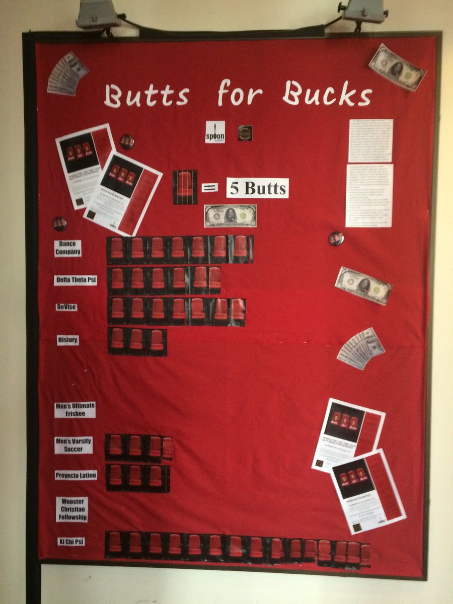 COWTheatre's tweet photo. 🎉Congratulations to Xi Chi Psi for winning Butts for Bucks and $1000!! 🎊 https://t.co/8gSW4ldij7