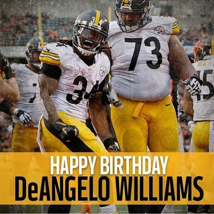 Happy birthday to DeAngelo Williams! 🏈 #deangelowilliams #HappyBirthdayDeAngeloWilliams