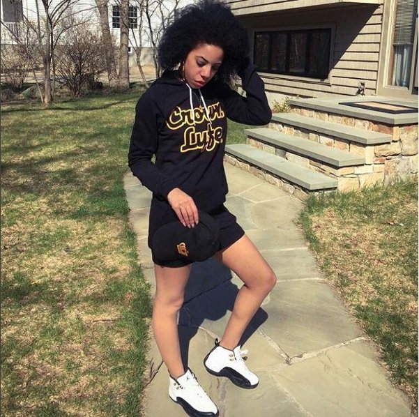 PrinceTripple's tweet photo. 👑Shoutout @dancersadvocate in our hoodie dress and dad hat #crownlyfe247  https://t.co/GJG6QVT3Ku https://t.co/gmMKbDWAkD