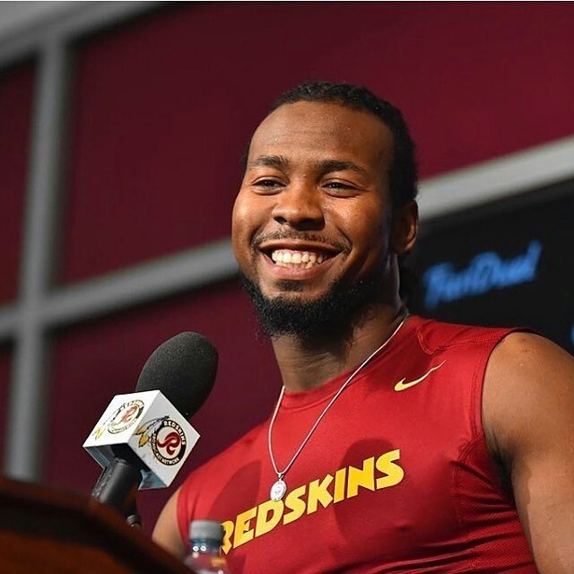 Josh Norman Was Introduced To The Washington Redskins Today.