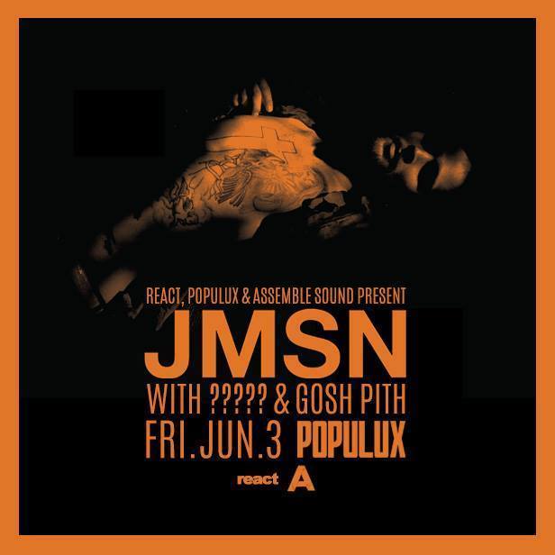 7StoneDetroit's tweet photo. #JMSN is coming to #POPULUX on 6/3 with support from #GOSHPITH | Tickets + event info : https://t.co/gPkwSvdrVx https://t.co/Nzrj6TcZgZ