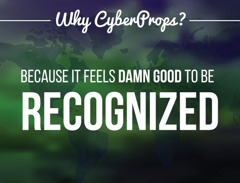 CyberProps's tweet image. Let’s be honest, it feels great to be recognized for what you do! #recognition #CollisionConf