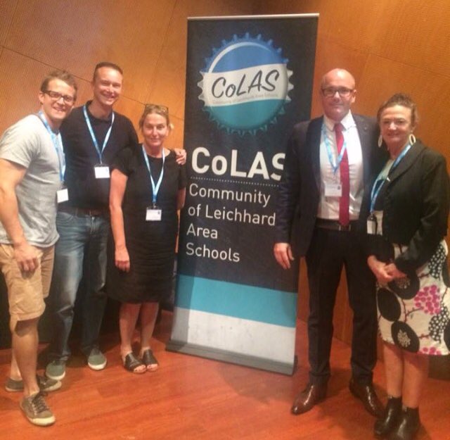 Our teachers &amp; principal from Annandale Public <a href="/CoLAS2016/">CoLAS</a> today hearing from the irrepressible <a href="/VerityFirth/">Verity Firth</a> #gonski