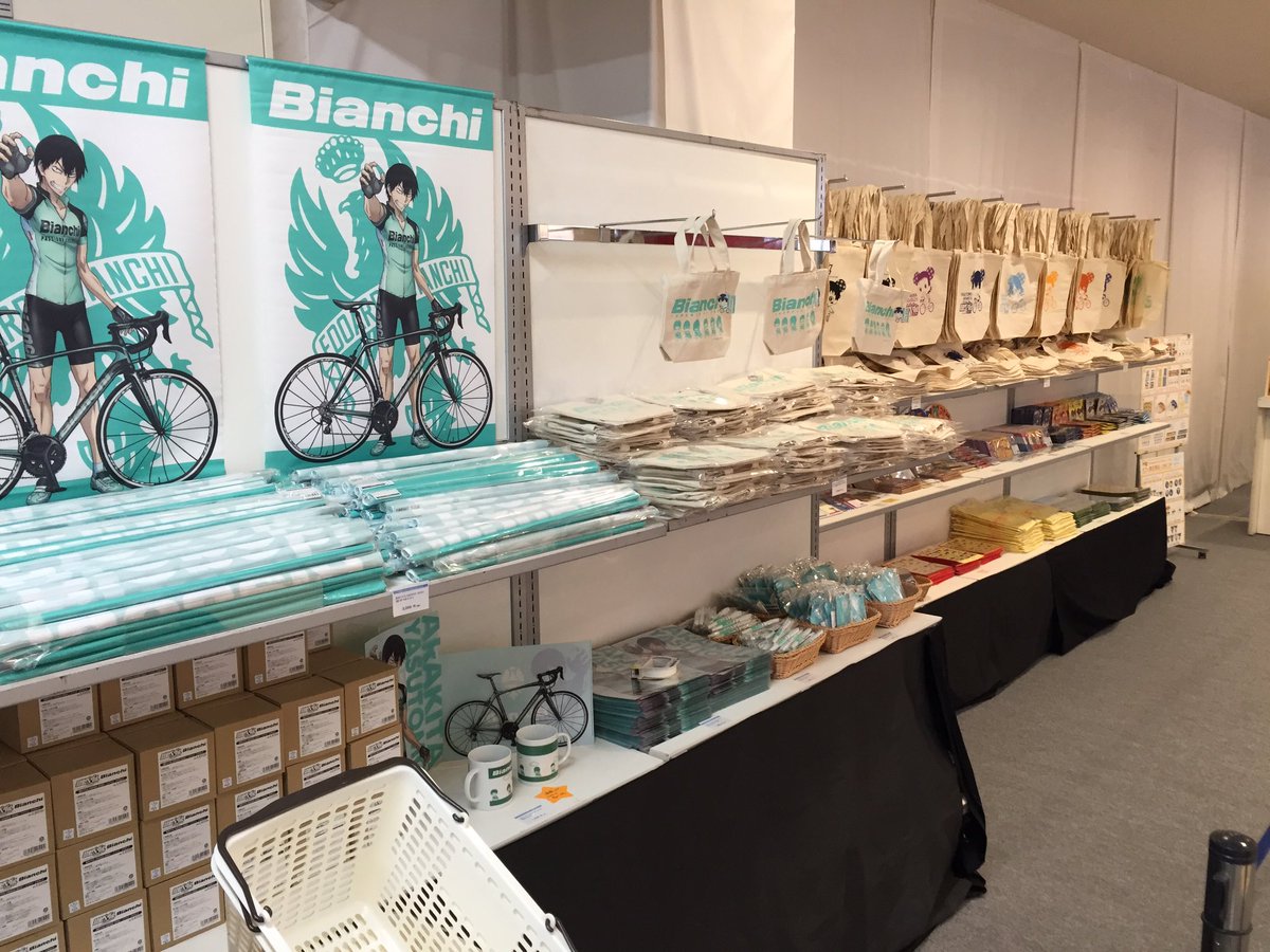 טוויטר 弱虫ペダルスペシャルショップ בטוויטר 弱虫ペダルカフェグッズショップ 心斎橋161 本日もオープンしております 昨日でweb受注も終了した為 弱虫ペダルgrande Road Bianchiコラボグッズが購入出来るのはココだけ 弱虫ペダル 荒北 T Co