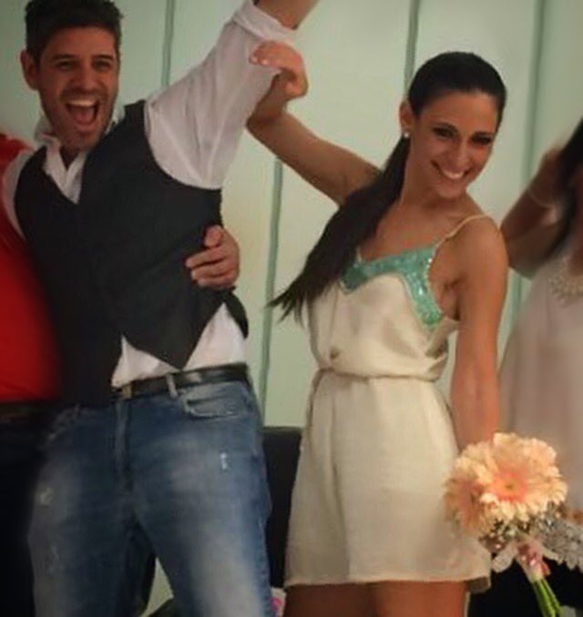 TamaraKreimer's tweet photo. Amé este vestidito de @letrainbleu_ que me acompañó en el momento más hermoso de mi vida!!! Gracias @monaanllo 💕✨🌸 https://t.co/W1bNrWB5nQ