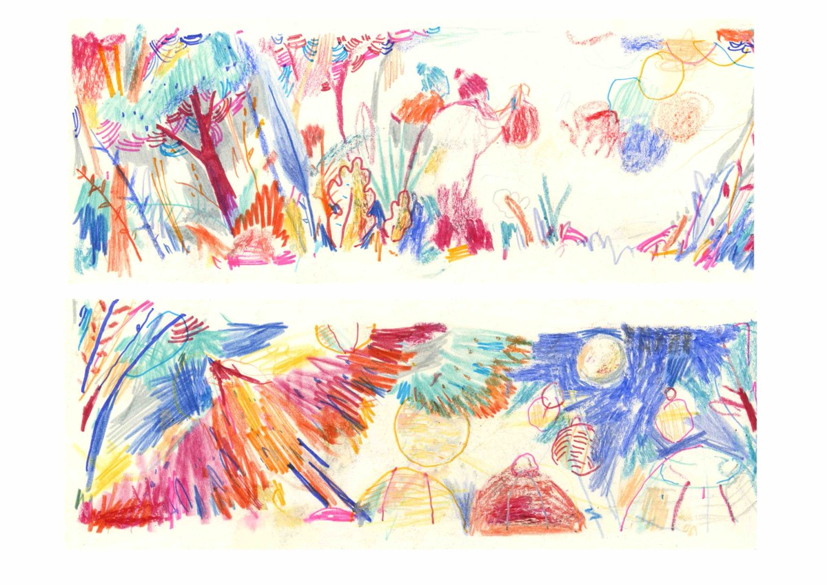 HobdayHarriet's tweet photo. Developmental sketches for a narrative project. #colour #illustration #chinesefestivaloflanterns https://t.co/P9L98EryDU