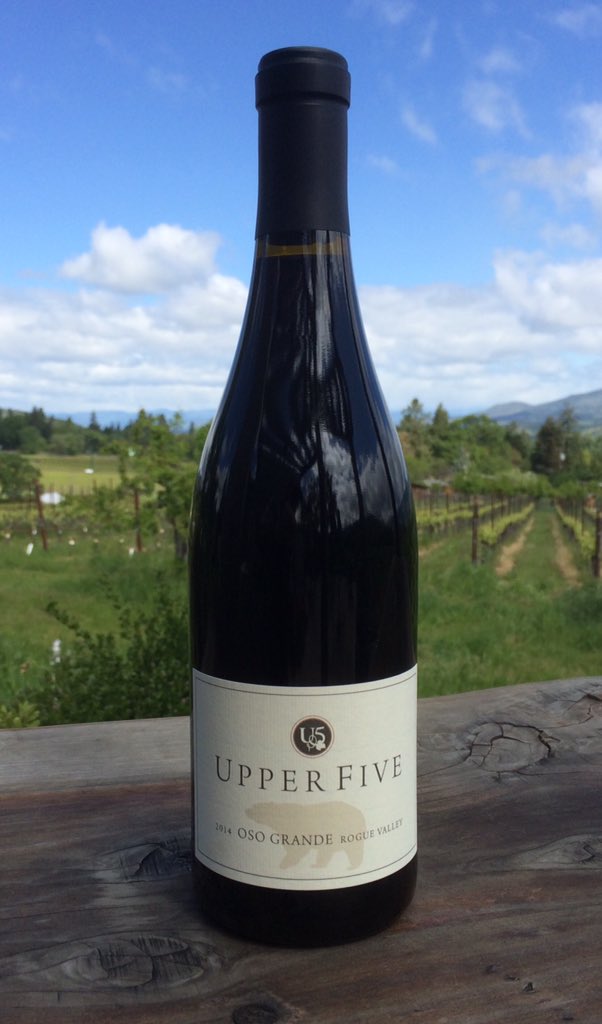 2014 <a href="/Upper5wines/">Upper Five Vineyard</a> Oso Grande GST #ORWine ready...