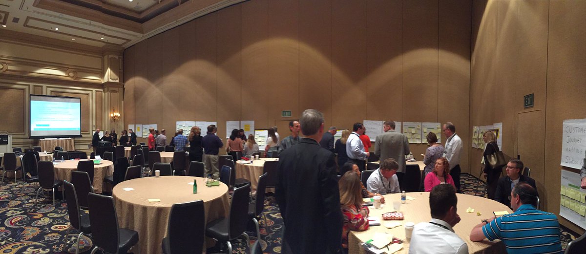 Journey mapping workshop at #CXFusion