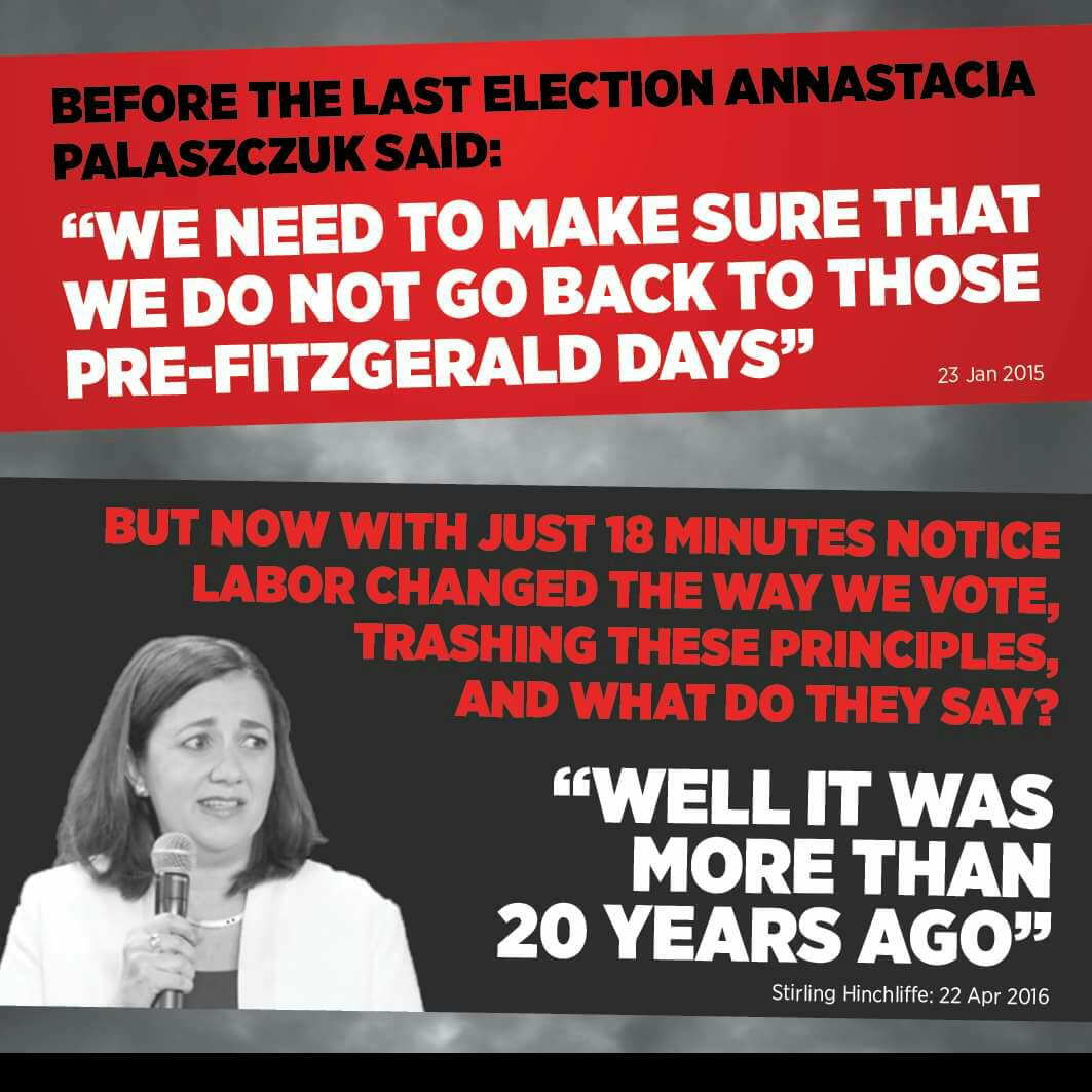 Qlder's tweet photo. Labor lies; #auspol #ozcot #qldpol https://t.co/I1wkAM28g8