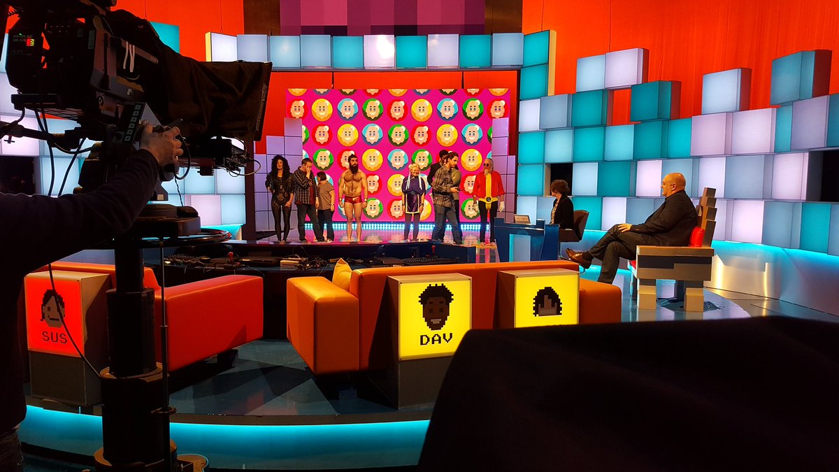 TechStarvedDad's tweet image. Great night tonight filming Dara O&apos;Briains Go 8 Bit for the  Dave Channel #Go8Bit @stephencomedy #funny