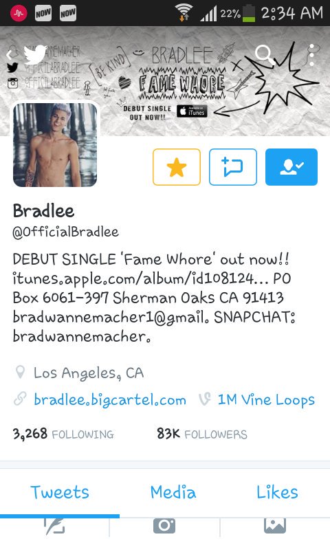 AlexJustinAJ's tweet photo. @OfficialBradlee https://t.co/esdfPaYjcc