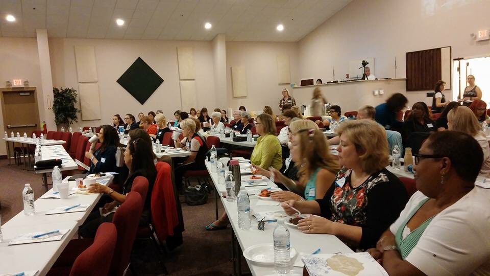 DebraWinningham's tweet photo. @PriscillaShirer #PSLsimulcast went fabulous at #FBCM Saturday. 90 present. Raised $1,850.00 for HIM. Glory to God! https://t.co/HHxBvRcmPm