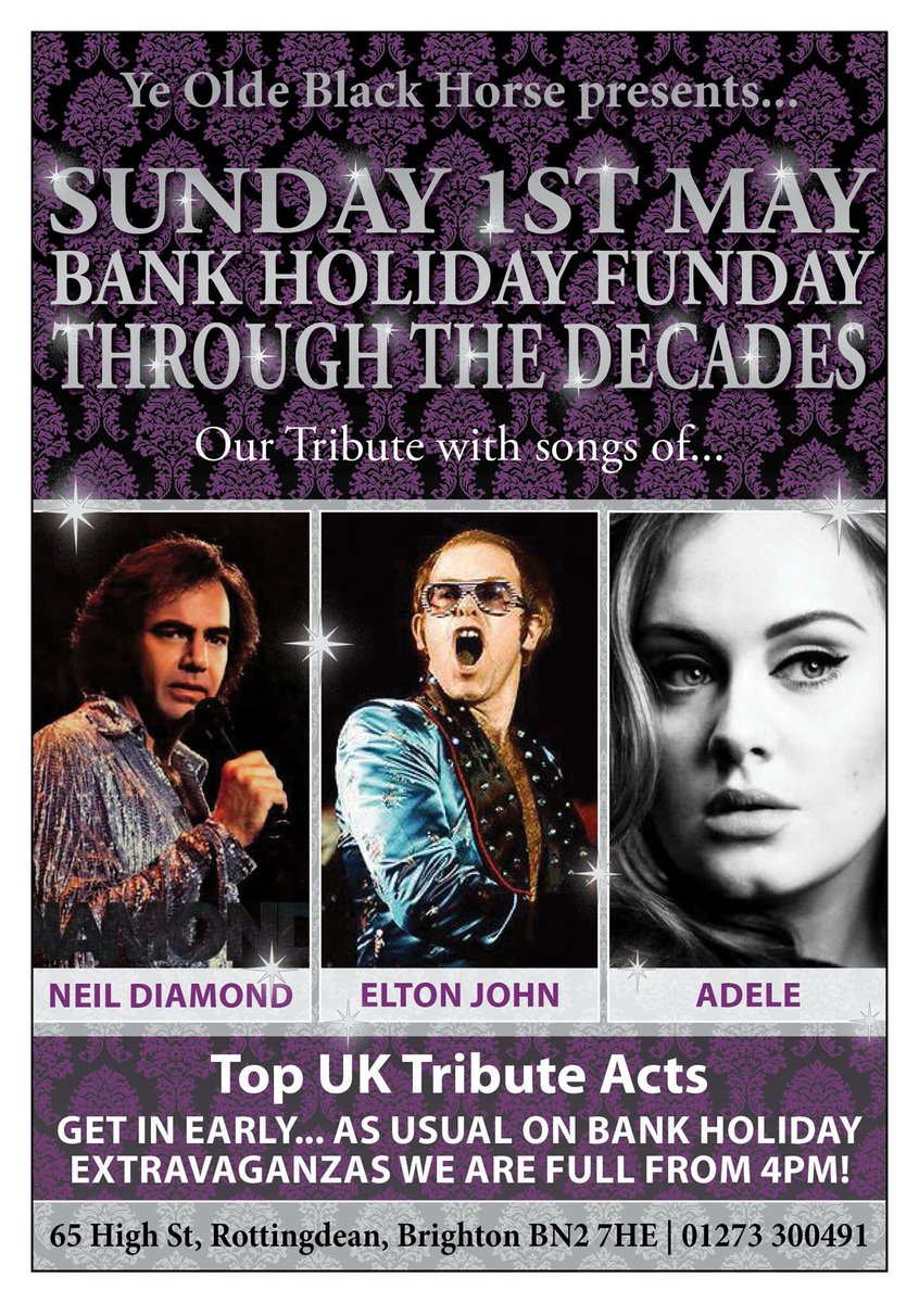 yeoldeblack1's tweet photo. This coming Bank Holiday Sunday 1st May...join us!!!!
#keepinglivemusicalive https://t.co/ec9R8W6IPP