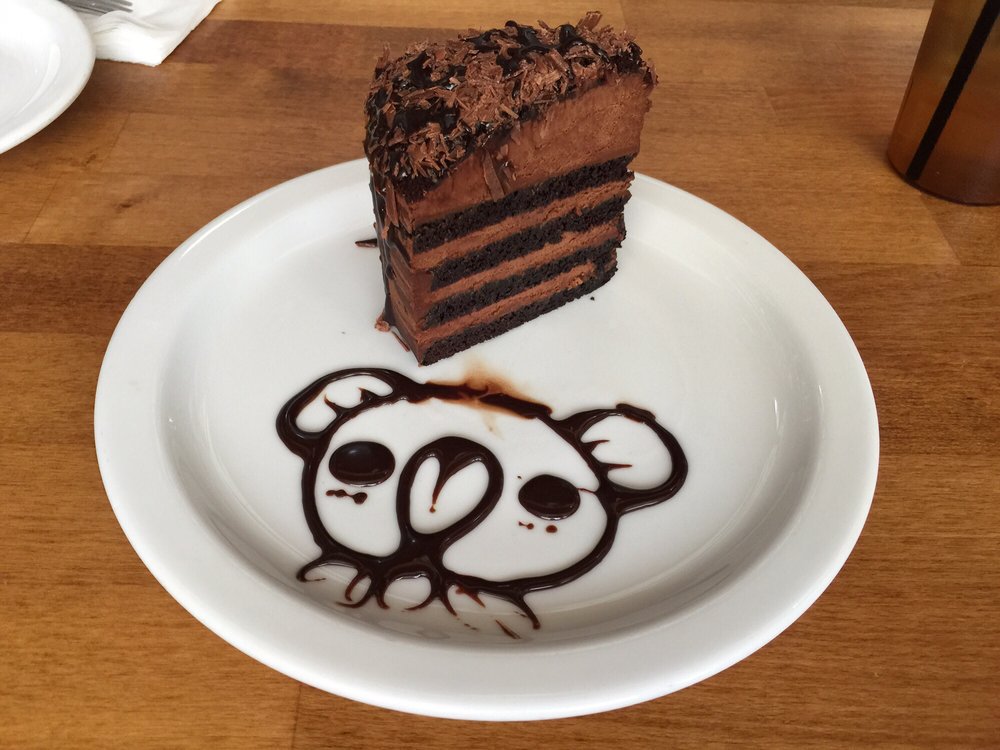 IOTABrewCafe's tweet photo. Were you told not to play with your food as a kid? #Nom #Cute #Foodporn https://t.co/zH83lrZK89