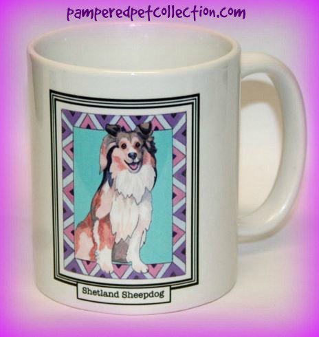 Brand new at my Etsy shop! For Sheltie Lovers! #dogs #welovepets #mug #gift ht.ly/4n5x2L