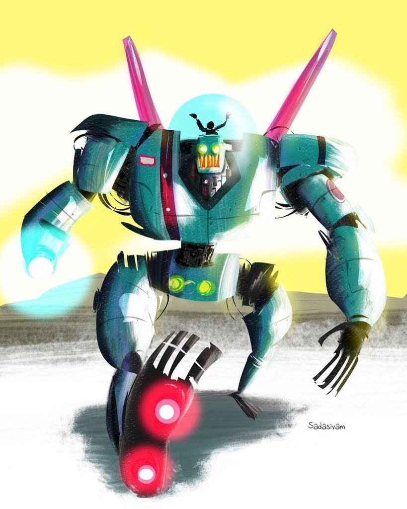 pcweenies's tweet image. Upped contrast and added some tints. Let's drive this beast! #mecha #digitalpainting #visd… ift.tt/24gv6n3