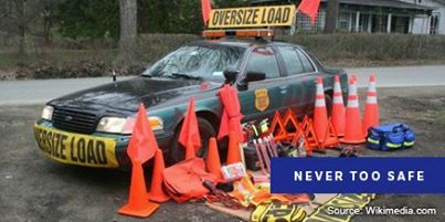 HudockInsurance's tweet image. What on earth do you think is following this cruiser? #NeverTooSafe