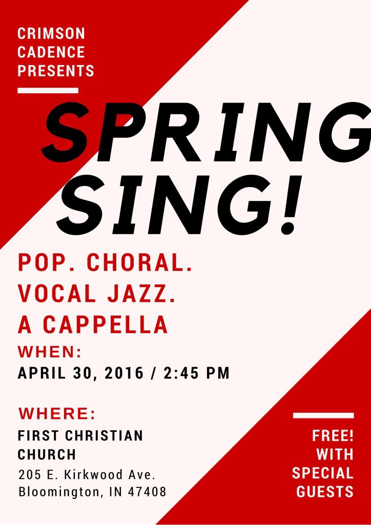 IU Crimson Cadence (@ccacapella) on Twitter photo 