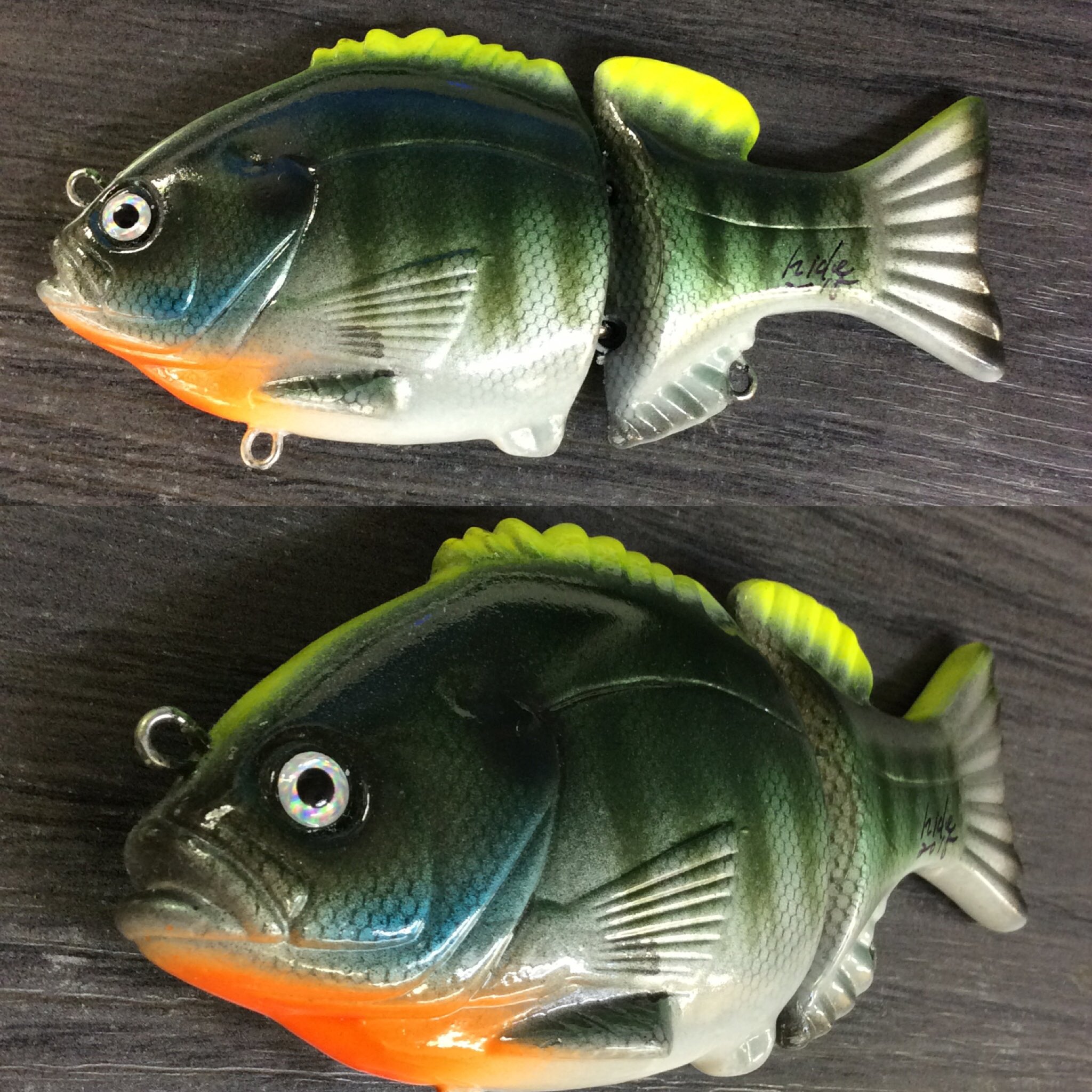 ٹوئٹر Hide ٹوئٹر پر 自作ギル型スイムベイト ビックベイト Swimbaitunderground Swimbait ハンドメイドルアー スイムベイト ビックベイト バス釣り 自作 釣り T Co Jseq79qvhf