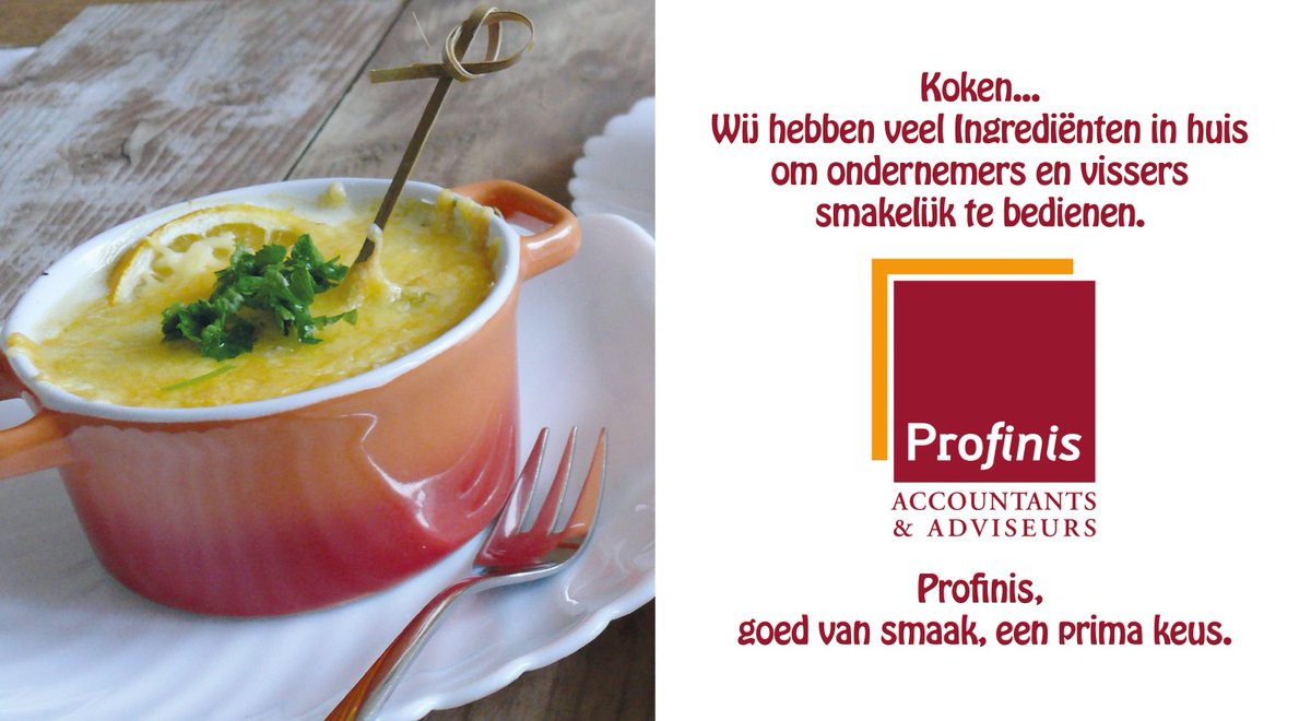 Probeer nu het Scholstoofpotje van Profinis! Het recept is te vinden in het Kookboek Skolle. Voor maar €17,50....