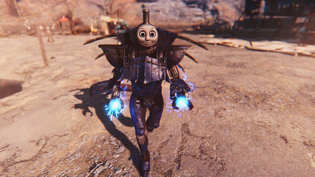 y_nakajima_'s tweet image. #Fallout4 #Automatron