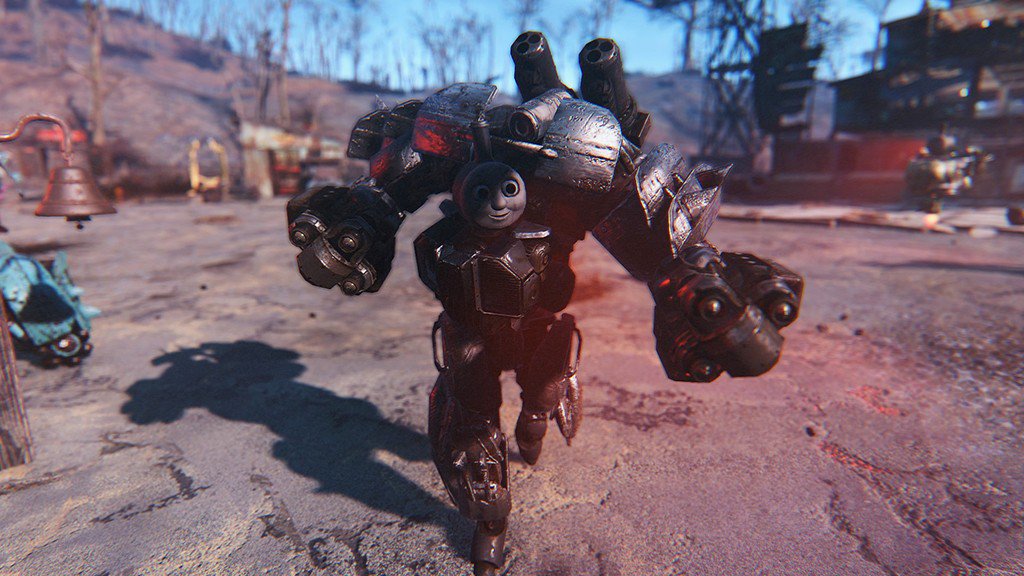 y_nakajima_'s tweet image. #Fallout4 #Automatron