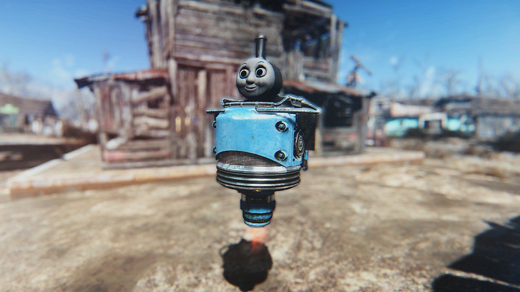 y_nakajima_'s tweet image. #Fallout4 #Automatron
