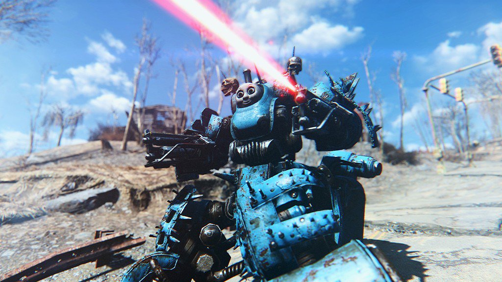 y_nakajima_'s tweet image. #Fallout4 #Automatron