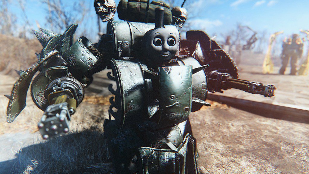 y_nakajima_'s tweet image. #Fallout4 #Automatron