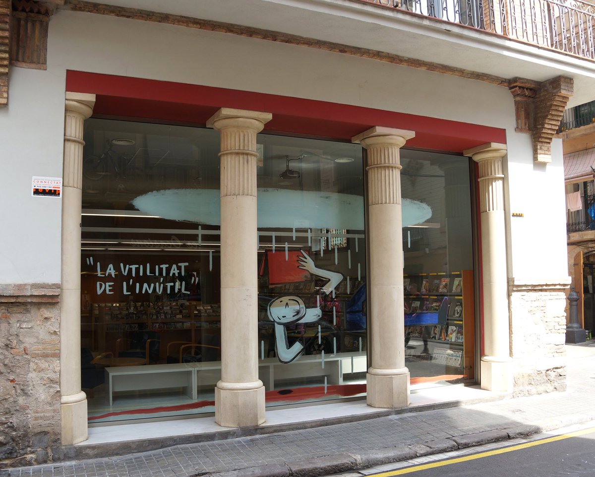 Sigueu benvinguts al Club dels Inútils! Il·lustració a la biblioteca de la Fraternitat-Barceloneta d'<a href="/Imapla9/">Imma Pla Santamans</a>