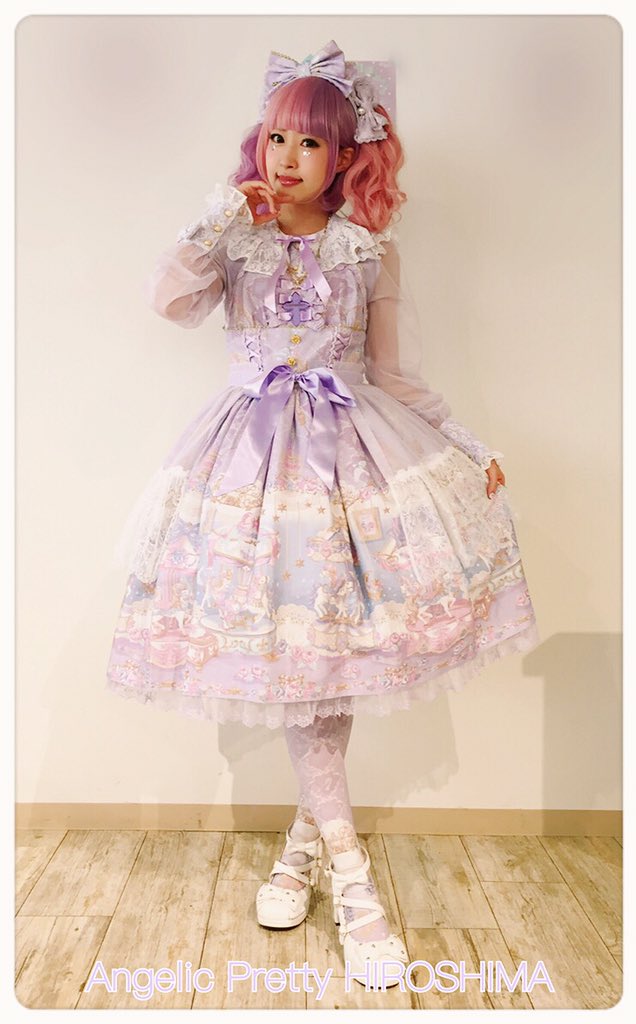 Angelic Pretty Eternal CarnivalペプラムJSK - 長袖・七分丈 