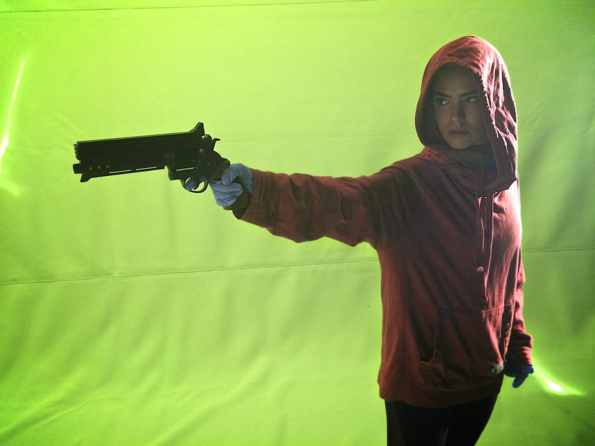 eViL_Porcupine's tweet photo. On set shooting a few pages for our #trailer. Need more than a script. w/ Dir. A_Popov #InMetal #vfx #CGI #setlife https://t.co/GSYn9eYOP3