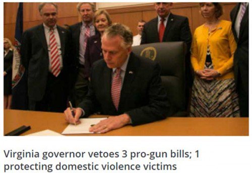 plainsshooter's tweet image. Virginia Governor Vetoes Gun Bills, Pleads For Help From Anti-Liberty Advocates ammoland.com/2016/04/282349/