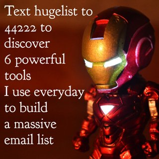 S_Jennings98's tweet photo. Text hugelist to 44222 to discover the only 6 list building tools you need. #socialmediamarketing https://t.co/ncl5yuK1Jx