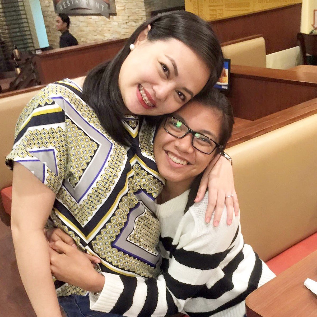 rachellesantos's tweet photo. Cheers to a remarkable, unforgettable UAAP career. Got ur back wherever u go @AlyssaValdez2 😘 https://t.co/UBBEvUHUOT
