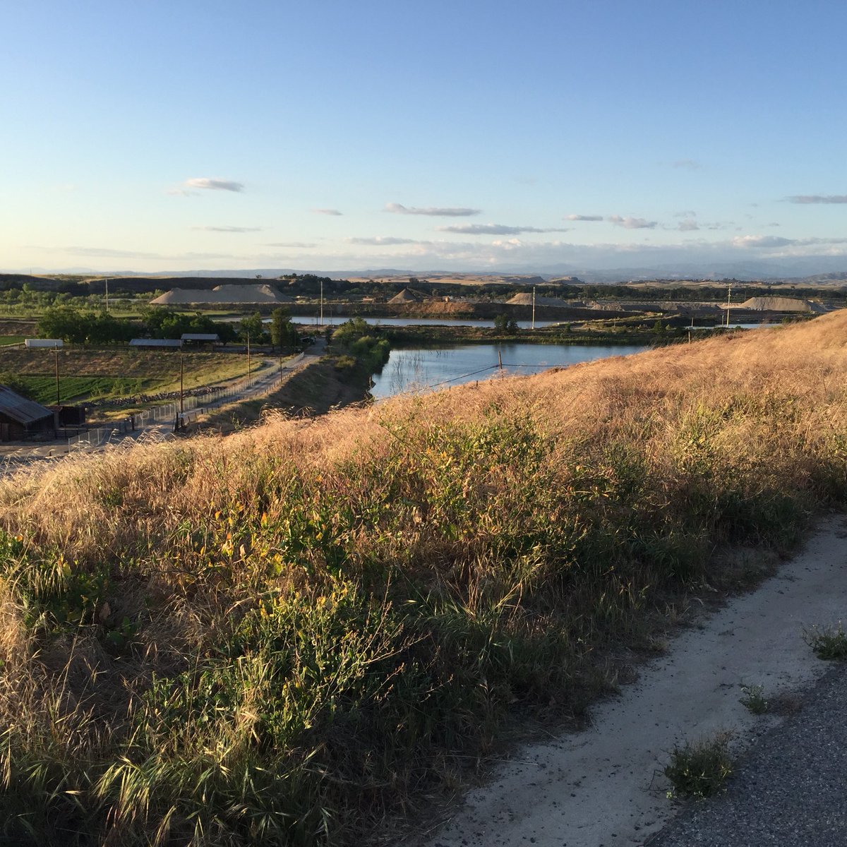 Shuskey3K's tweet photo. Beautiful night for a walk with a friend in the Central Valley https://t.co/JSzv25L0Bk