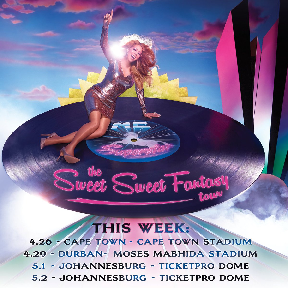 Who's joining me for the #sweetsweetfantasytour in South Africa? 😘 #Lambs #Lambily bit.ly/1VUlX22