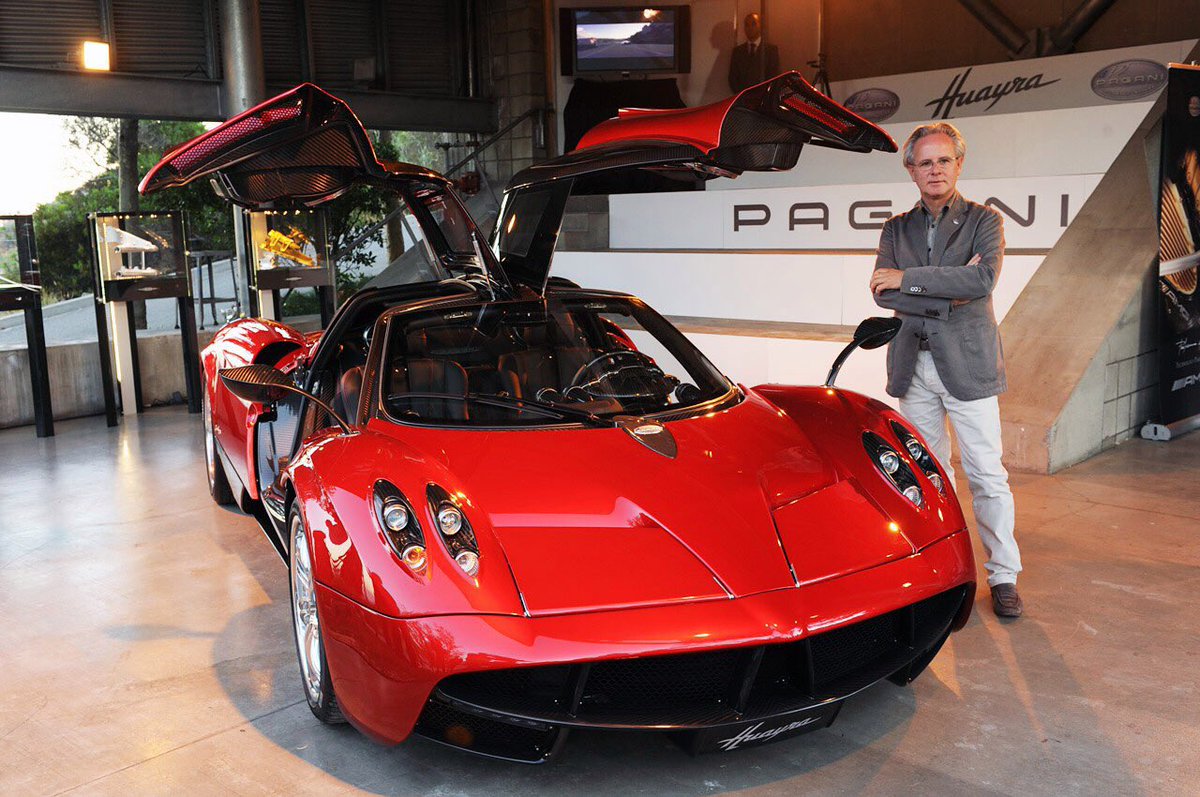 tyrestreets's tweet image. Horacio Pagani - an engineer at Lamborghini, who later started his car company.
#tyrestreets #tsinteresting #fact