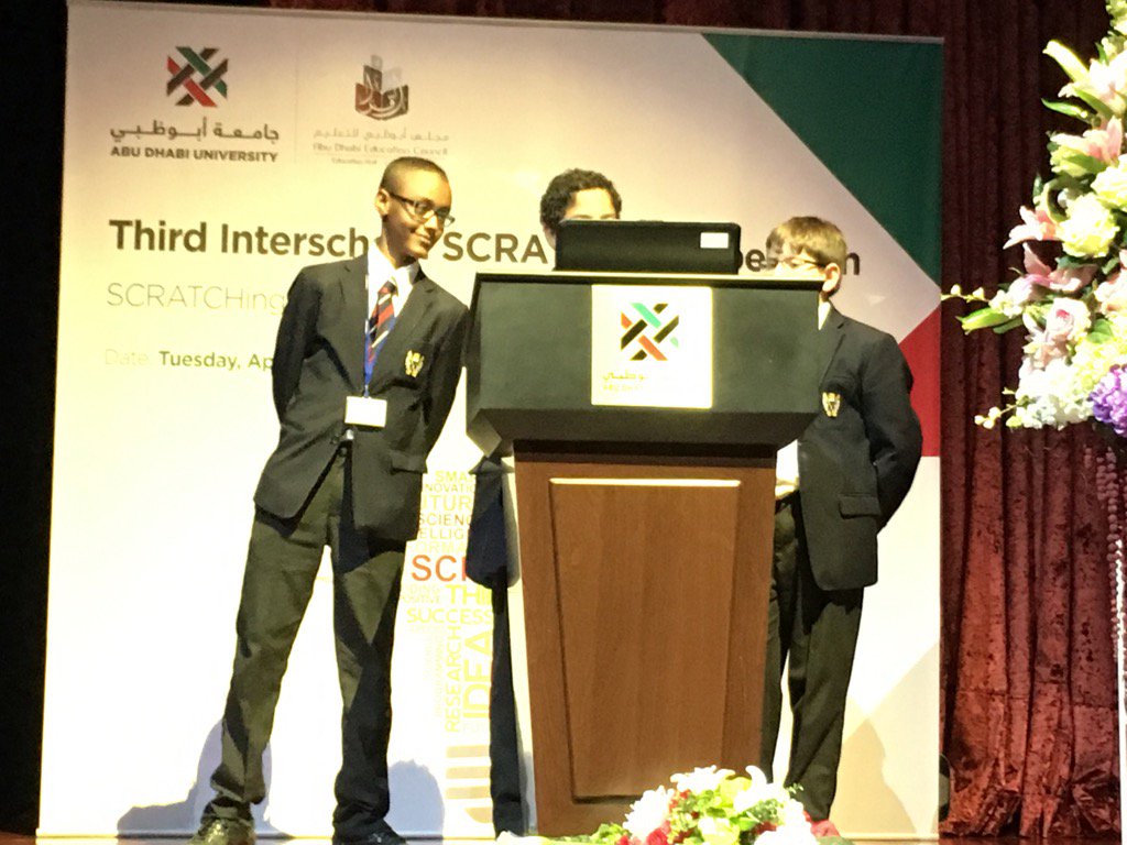 MrsLJSutton's tweet image. Great work guys! @BCAlAin1 boys presenting @ADECTweet @ADU_Tweets #scratchcode
