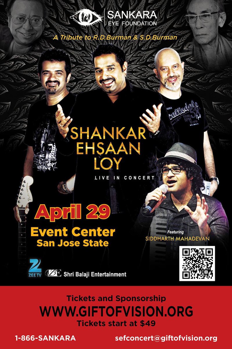 PacificSoundpro's tweet image. We are all set for SEL Live in Concert 4/29.@ShankarEhsanLoy @Shankar_Live @EhsaanNoorani @loy_mendonsa @SamaHanif