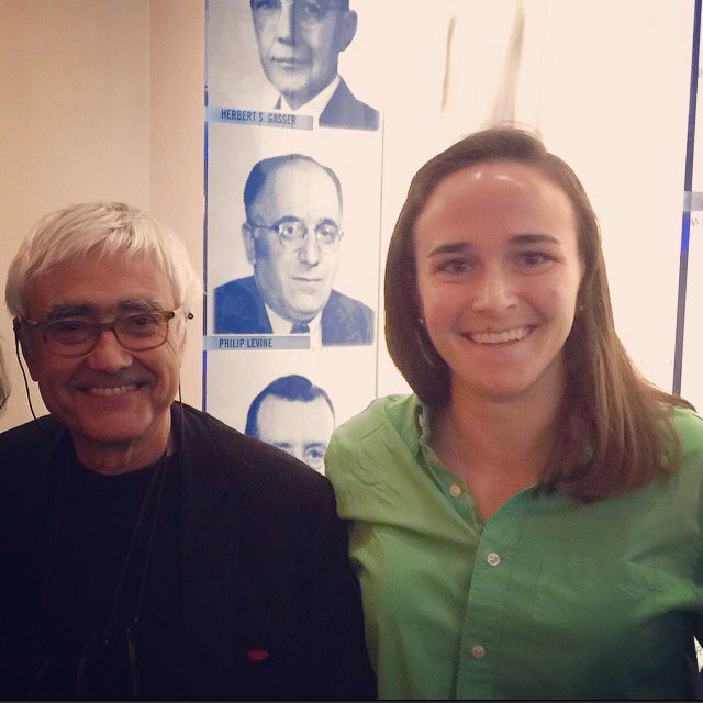 Great night chatting with <a href="/rafael_vinoly/">Rafael Viñoly</a>! #spaceforscience #insight  <a href="/RockefellerUniv/">Rockefeller University</a>