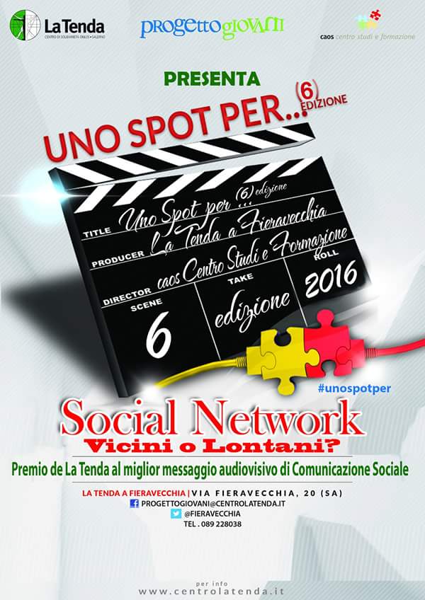 Sosteniamo anche quest'anno l'iniziativa UNO SPOT PER... con tematica i social network, di <a href="/fieravecchia/">Progetto Giovani</a>