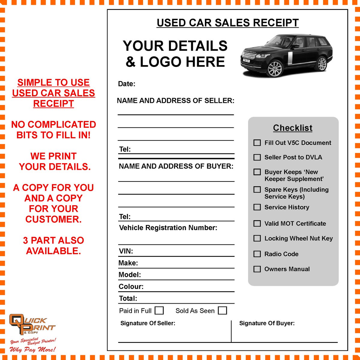 quickprintebay's tweet photo. All you Car Dealers - NCR Pads at Crazy Prices....
https://t.co/biKvJsxKiK
#cardealerinvoices  #ncrforcardealers https://t.co/mqDASz9DIE