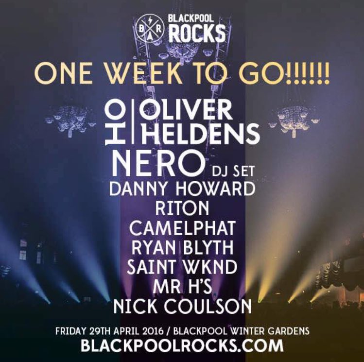 JoshLandmann's tweet image. F R I D A Y 🗼 @Blackpool_Rocks last chance tickets message @alexhuckerby DIRECT!!!